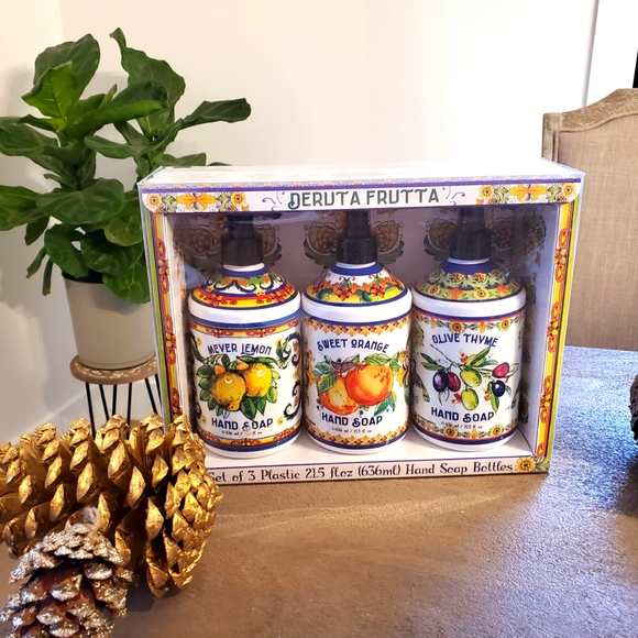 italian collections Other Italian Deruta Frutta Hand Soap